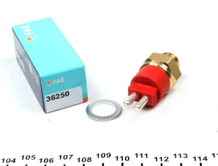 Термовимикач вентилятора MERCEDES 124 (A124), 124 (C124), 124 (W124), 124 T-MODEL (S124), 190 (W201), G (W460), S (C126), SL (R129) 1.8-6.0 03.79-10.01 FAE36250 FAE 36250