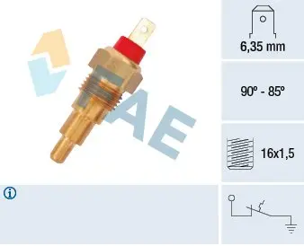 Термовимикач вентилятора радіатора FAE37620 FAE 37620