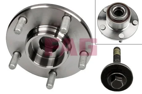 - Комплект підшипника ступиці FAG 713 6157 60