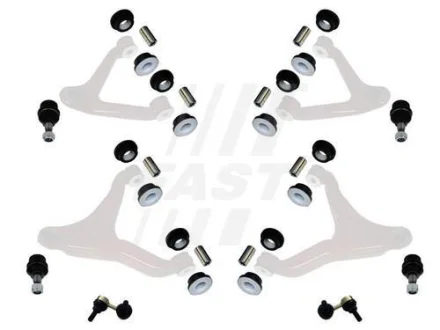 Ремкомплект передньої підвіски з поперечною ричагом FAST FT18000