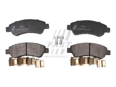Колодки гальмівні дискові задні FIAT Ducato 06-14; PEUGEOT Boxer 06-14, Boxer 14-; CITROEN Jumper 06-14, Jumper 14- FAST FT29131