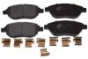 Колодки гальмівні дискові передні комплект FIAT Idea 03-12; PEUGEOT 307 01-11, 207 06-15, 206 98-12, Partner 96-08, 1007 04-09; CITROEN Berlingo 96-08, C4 04-11, C3 01-09, Xsara 00-06, Xsara Picasso 99-10; LANCIA Musa 04-12 FAST FT29156 (фото 1)