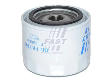 Фільтр масляний 2.3JTD 16V, 2.3MJET 16V Fiat Ducato 06-14, Fiat Ducato 02-06, Iveco Daily E5 11-14 FAST FT38069