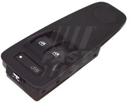 Блок кнопок склопідйомника лівого Fiat Ducato (06-) black FAST FT91956