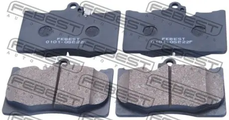 Колодки гальмівні FEBEST 0101-GSE22F