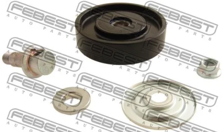 Ролик натяжний ременя кондиціонера (комплект) FEBEST 0187-HDJ100HV