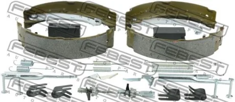 Колодки тормозные задние (барабанные) комплект FEBEST 0402Z39AR