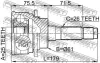 ШРУС FEBEST 0510-B25 (фото 2)