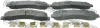 Колодки тормозные передние комплект FEBEST 2101F150V2F (фото 1)