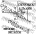 Пильовик рульової рейки FEBEST TRKB-120 (фото 2)