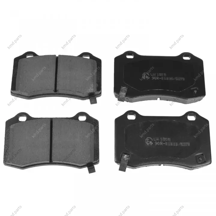 Комплект гальмівних колодок задн, CADILLAC CTS, CTS SPORT, STS CHEVROLET CAMARO CHRYSLER 300C DODGE CHALLENGER, CHARGER JEEP GRAND CHEROKEE, GRAND CHEROKEE III 2.7-Electric 09.04- FE FEBI BILSTEIN 116382 (фото 1)