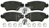 Комплект гальмівних колодок задн, OPEL ASTRA G, ASTRA G CLASSIC, ASTRA H, ASTRA H CLASSIC, COMBO, COMBO TOUR, CORSA C, ZAFIRA A 1.2-2.2D 02.98- FE16445 FEBI BILSTEIN 16445 (фото 1)