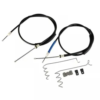 Трос ручника (задній) Ford Connect 02-13 (-ABS) (низька база) (барабанне гальмо))) FEBI BILSTEIN 173750