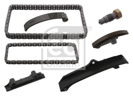 Комплект ланцюга ГРМ VW Golf/Passat/T4 2.8 VR6 91-03/Sharan 2.8 VR6 95-10 (z=70/90) FEBI BILSTEIN 33984