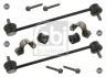 Ремкомплект стабілізатора (переднього) Skoda Fabia 99-/VW Polo 01-(d=17mm) (2 кронш.+2 втулки+2 тяги) FEBI BILSTEIN 37069