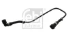 Патрубок радіатора BMW X5 (E53) 4.4i/4.6is 00-06 (L=350mm) FEBI BILSTEIN 45289 (фото 1)