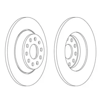 Гальмівний диск FERODO DDF2506C