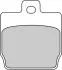 Тормозные колодки Нижн/задн, назначение: скутеры/малые мотоциклы, материал: eco friction-EF, 52,6x45,7x6,4мм CPI OLIVER CITY MBK YQ YAMAHA YQ 50 1997-2013 FERODO FDB2062EF (фото 2)
