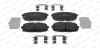 Комплект гальмівних колодок передн, HYUNDAI CRETA, KONA, KONA/SUV KIA CERATO IV 1.0-2.0 01.16- FERODO FDB5038 (фото 2)