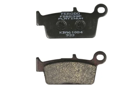 Комплект гальмівних колодок FE - AXLE F/R FERODO FDB539P