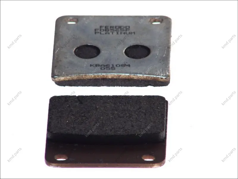 Гальмівні колодки задн, призначення: шосейне, матеріал: platinum-P, 57x59,1x8,9мм SUZUKI GSX, VX 600/750/800 1988-1997 FERODO FDB569P (фото 1)
