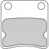 Гальмівні колодки HONDA 50 SR Dio 1992-1992 FERODO FDB625AG (фото 1)