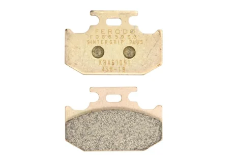 Комплект гальмівних колодок FE PLUS = -AXLE=R FERODO FDB659SG