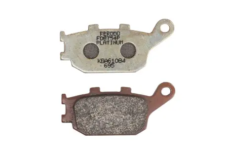 Тормозные колодки FE = -AXLE=R FERODO FDB754P
