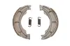 Тормозные колодки задние/передние 130x28мм (EN) With springs: Да HYOSUNG XRX KAWASAKI AR, BN, KDX, KE, KH, KLF, KLR, KLT, KLX, KM, KX, Z PGO BUBU, MY BUBU, T.REX, YOUNG BUBU SUZUKI DR, DR-Z 80-600 FERODO FSB721A (фото 1)