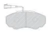 Комплект гальмівних колодок передн (з комплектуючими), CITROEN JUMPER I, JUMPER II FIAT DUCATO PEUGEOT BOXER 1.9D-3.0D 02.94- FERODO FVR1478 (фото 3)