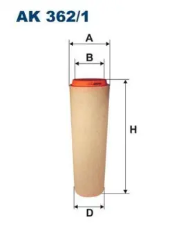 Фильтр воздушный двигателя FILTRON AK3621