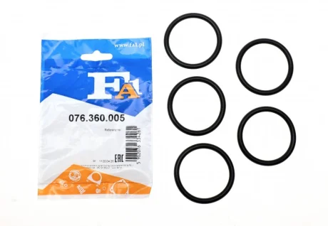 Кільце гумове FA1 Fischer Automotive One (FA1) 076360005