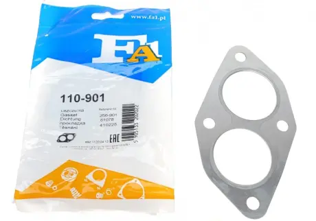 Прокладка труби вихлопної Audi 100/90/80/VW Passat 1.6-2.2 76-01 FA1 Fischer Automotive One (FA1) 110-901