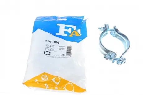 Комплект затискних елементів, система відведення ВГ FA1 Fischer Automotive One (FA1) 114906