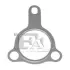 Прокладка вихлопної системи металева Fischer Automotive One (FA1) 120-943 (фото 1)