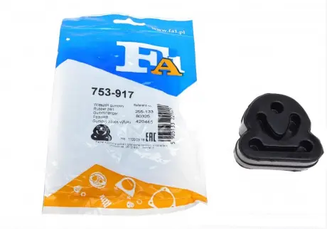 Гумка глушника Nissan X-Trail/Qashqai 02-/Renault Kadjar 15- FA1 Fischer Automotive One (FA1) 753-917
