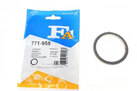 Прокладка труби вихлопної Ford Ranger 2.5 TDDI 99-05/Toyota Land Cruiser 80-07 (56x68x5.2) (кільце) FA1 Fischer Automotive One (FA1) 771-955