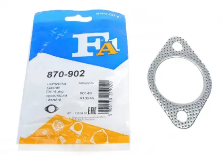 Прокладка труби вихлопної Audi A1/A3/VW Touran/Passat/Skoda Octavia 1.2-1.6 03- FA1 Fischer Automotive One (FA1) 870-902