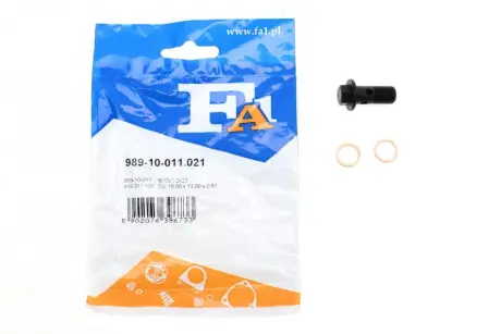 Пустотілий гвинт, компресор FA1 Fischer Automotive One (FA1) 989-10-011.021
