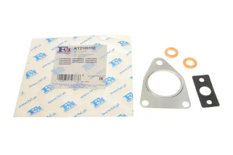 Комплект прокладок турбіни Ford Focus II/Mondeo IV/Volvo C30/S40 II/V50/V 70 III 2.0 TDCi 03-15 FA1 Fischer Automotive One (FA1) KT210011E