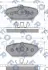 Колодки гальмівні дискові FOMAR FO 687681 (фото 1)