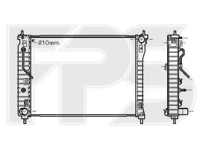 Радіатор охолодження FPS FP 17 A170