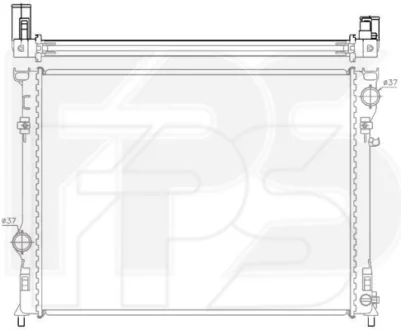 Радіатор охолодження FPS FP 18 A877