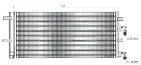 Конденсатор кондиціонера FPS FP 28 K284