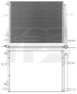 Конденсатор кондиціонера FPS FP 28 K888