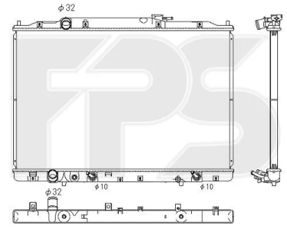 Радіатор охолодження FPS FP 30 A1447