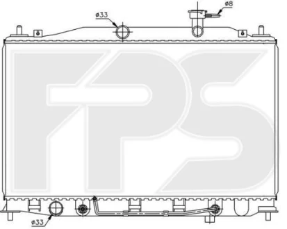 Радіатор охолодження FPS FP 32 A1429