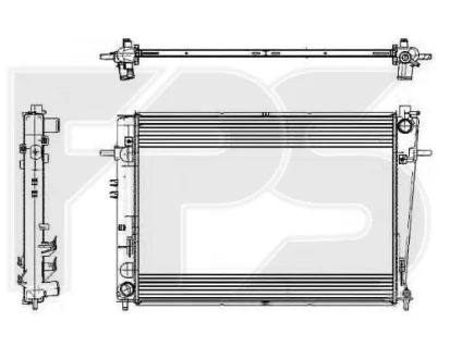 Радіатор охолодження FPS FP 32 A46