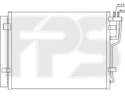 Конденсатор кондиціонера FPS FP 32 K170
