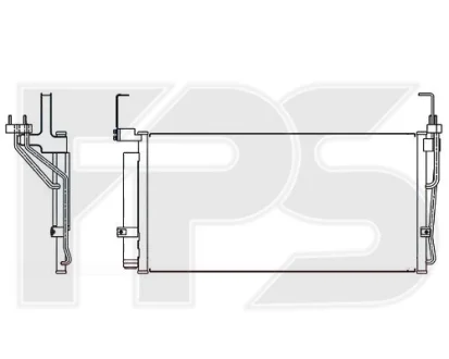 Конденсатор кондиціонера FPS FP 32 K294